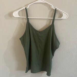 Beautiful Green Tank Top.